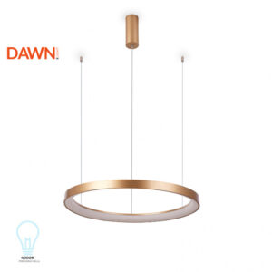 VESTA 355 VISILICA 48W 4000K BRUSENO ZLATO (O 580 mm)