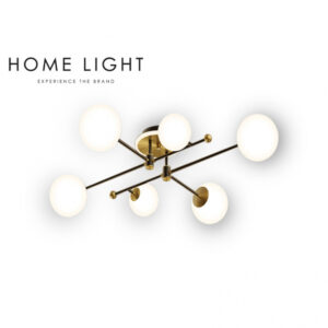 VESTA 538 PLAFONSKA SVETILJKA 30W  3000K CRNA/MESING