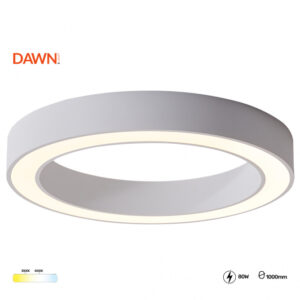 VESTA 681 PLAFONSKA SVETILJKA 80W 3000/4000K BELA