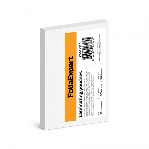Folija za plastifikaciju FoliaExpert A6 125 mic