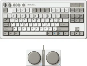 Bežična tastatura 8BitDo Retro 87/mehanička/white + Dual Super Buttons