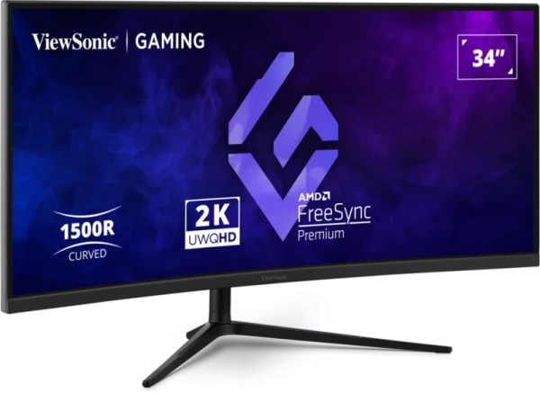 Monitor 34 Viewsonic VX3418C-2K 3440×1440/UltraWide QHD/VA/1ms/180Hz/2xHDMI/2xDP/Zvučnici/Curved