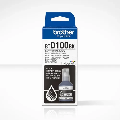 Kertridž Brother BTD100BK Ink bočica Black 7.5K