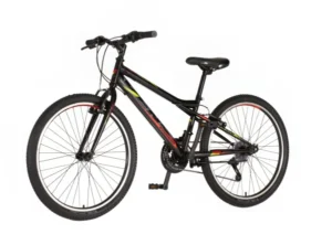 Dečija bicikla Venssini Junior Parma 24/V-brake kontra/18 brzina/crno-crvena perla