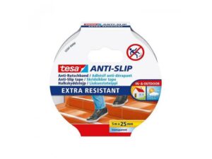 TESA Traka lepljiva antiklizna 25mm/ 5m  55587 prozirna blister