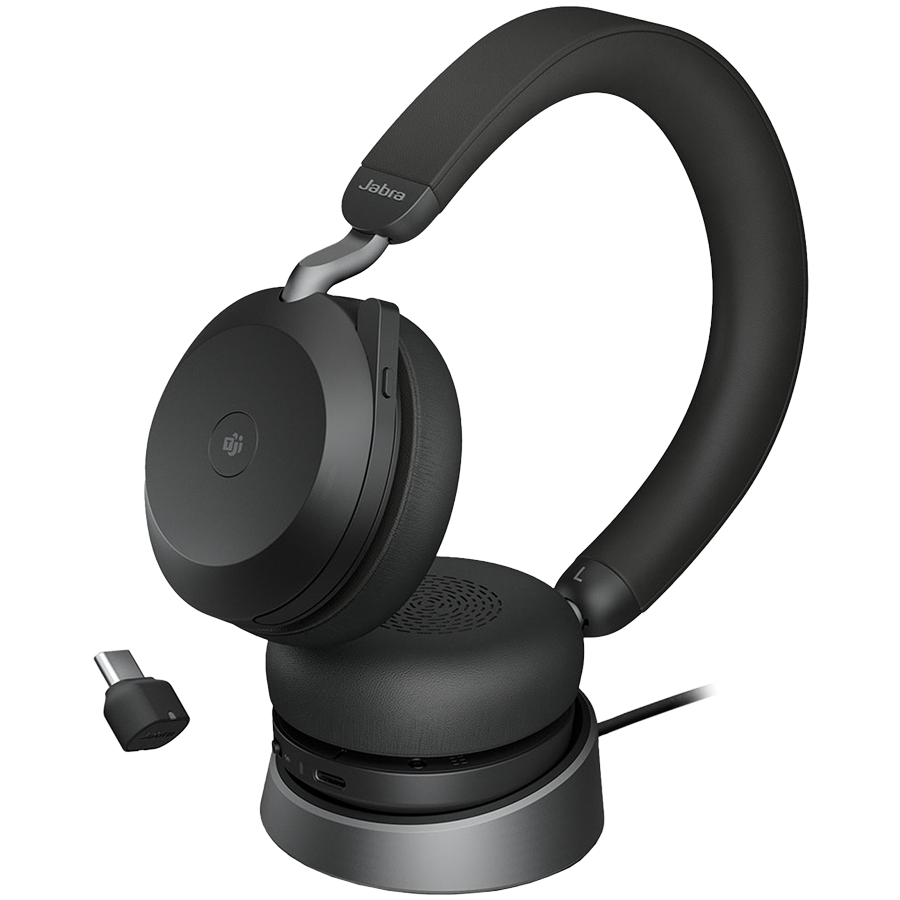 JABRA EVOLVE2 75, Link380c MS Stereo Stand Black