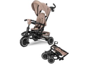 LORELLI BERTONI Freccia tricikl za decu na sklapanje do 25kg BEŽ