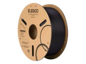 ELEGOO PLA-CF 1.75mm Carbon Fiber Black 1kg-Paper Plate