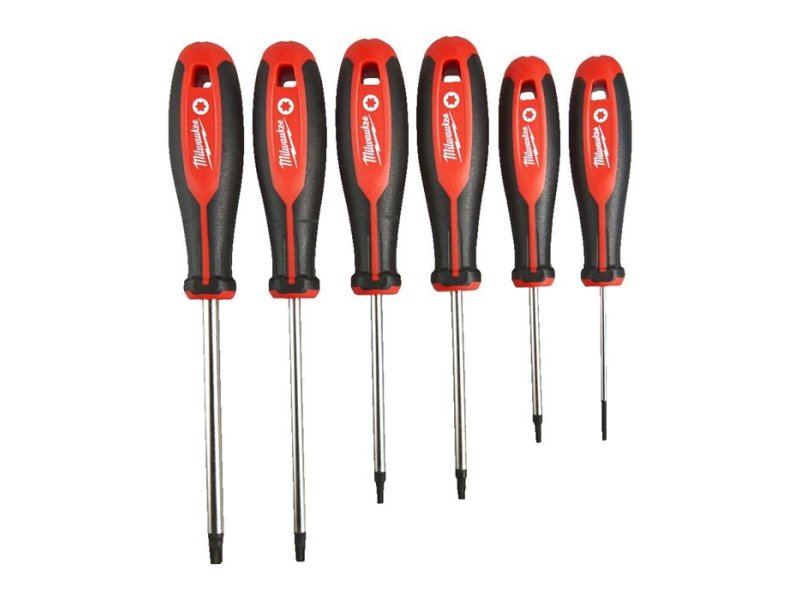 MILWAUKEE Torx odvijači T10-T40 set 6/1