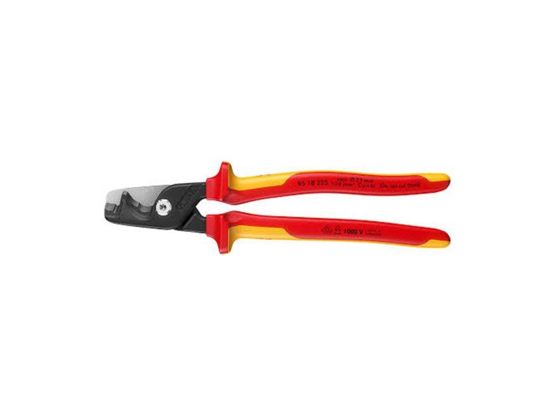 KNIPEX StepCut XL Izolovane makaze za kablove VDE 1000V 225mm – 95 18 225