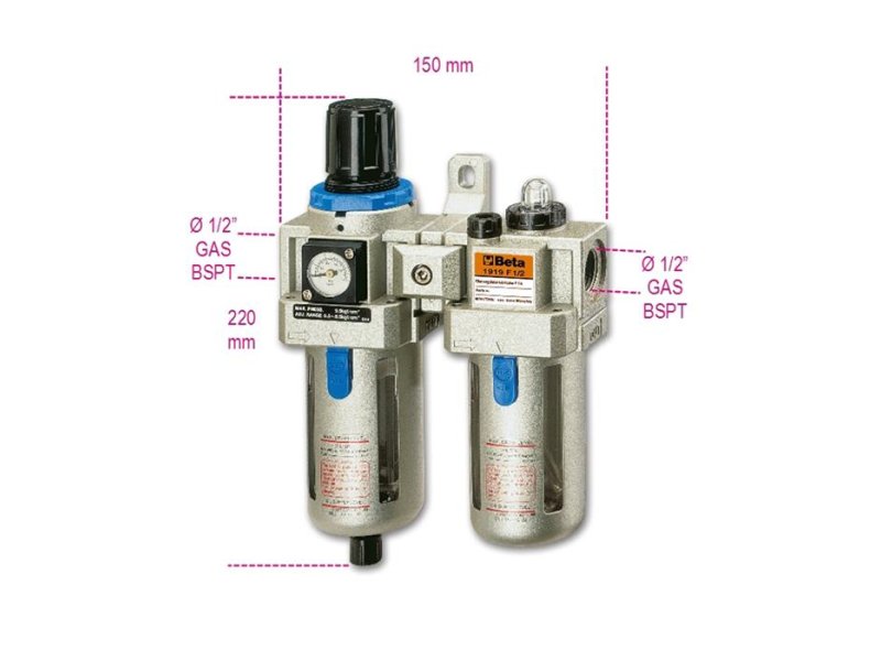 Beta Filter-regulator-nauljivač 1/2″