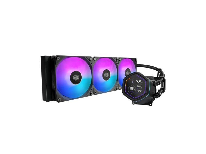 COOLER MASTER MasterLiquid Core Nex Digital 360 ARGB crno vodeno hlađenje MLX-D36M-A18PA-RD