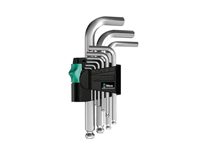 WERA Set inbus ključeva sa glavom 1.5-10mm 9/1
