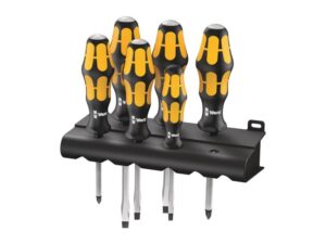 WERA Set ravnih i PH odvijača 6/1 ojačani