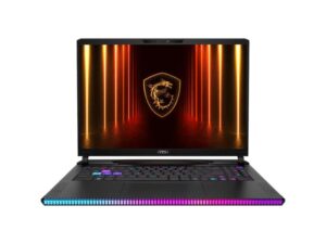 MSI Raider 16 Max HX B2XWI (Midnight Black) QHD+ IPS, Ultra 9 290HX Plus, 64GB, 2TB SSD, RTX 5080, Win 11 Pro (9S7-265111-207)