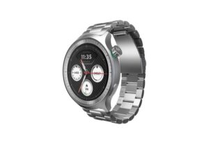 MOTOROLA Moto watch Matte Silver + PANTONE Herbal Garden band