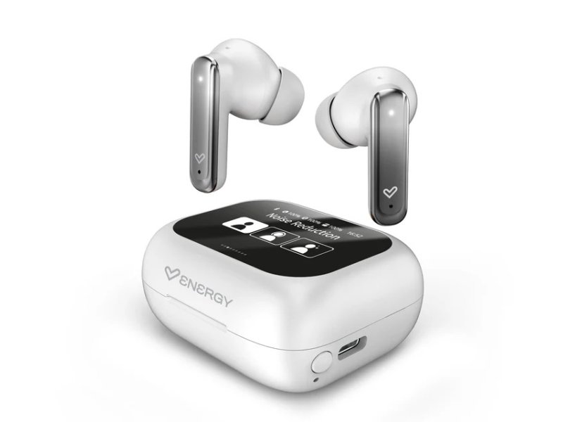 ENERGY SISTEM Snow ScreenSound True Wireless slušalice bele (M45988)