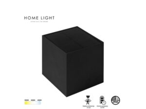 HOME LIGHT Tayo 3W 3CCT Solarna svetiljka crna