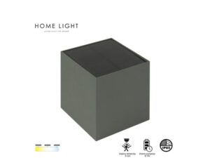 HOME LIGHT Tayo 3W 3CCT Solarna svetiljka siva