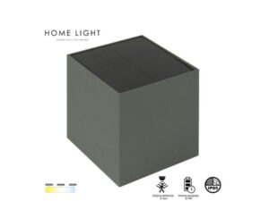 HOME LIGHT Tayo 6W 3CCT Solarna svetiljka siva