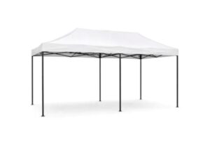 PROGARDEN 3x6x3 gazebo tenda 005 bela