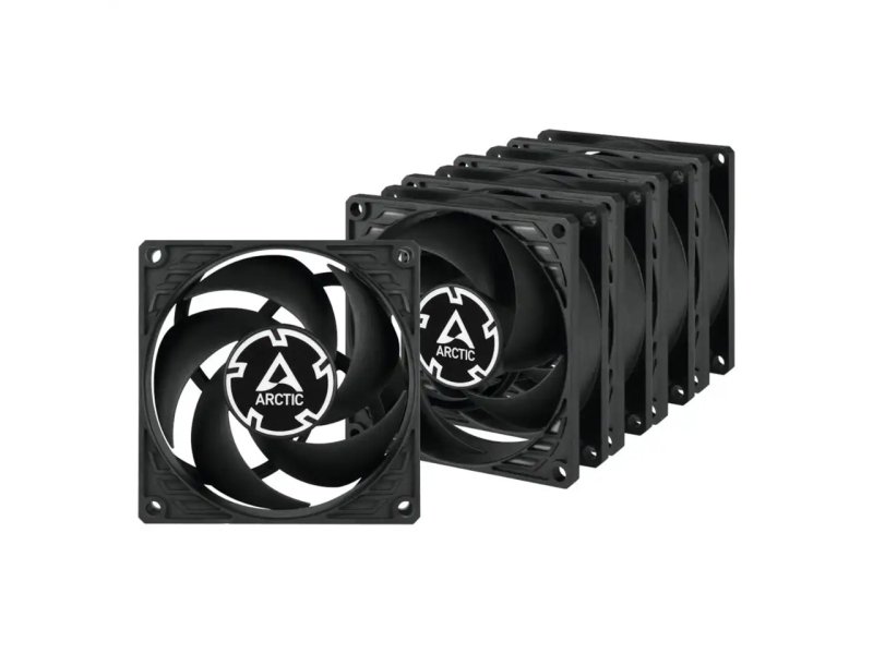 Arctic P8 80mm 5 komada set ventilatora crni ACFAN00153A