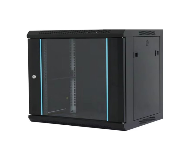 MAXPRO LINE Rack orman nazidni, 6U, 600×600, staklena vrata