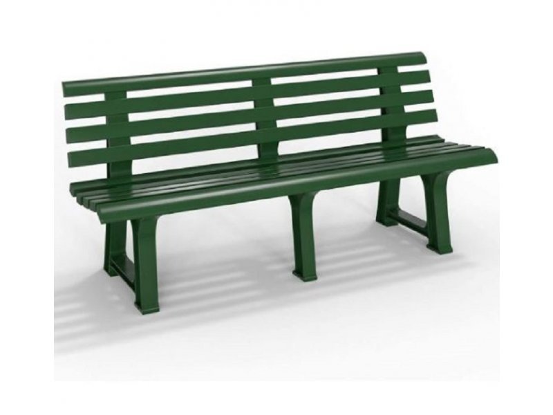 Ipae-progarden Klupa baštenska plastična Orchidea zelena OUTLET