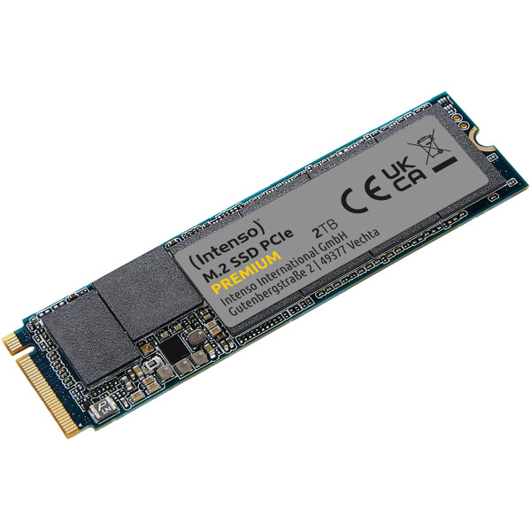 SSD M.2 NVMe Intenso Gen.3×4 2TB 3835470 Read 2100MB/s Write 1700MB/s