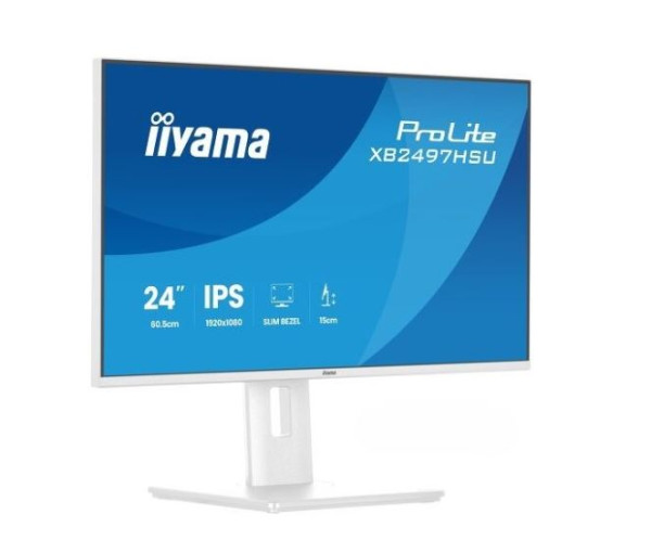 Monitor 24′ Iiyama XB2497HSU-W1 IPS 1920×1080/120Hz/1ms/HDMI/DP/USB/USB-C