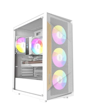 Kuciste Raidmax Vector V219 ARGB White, V219WF