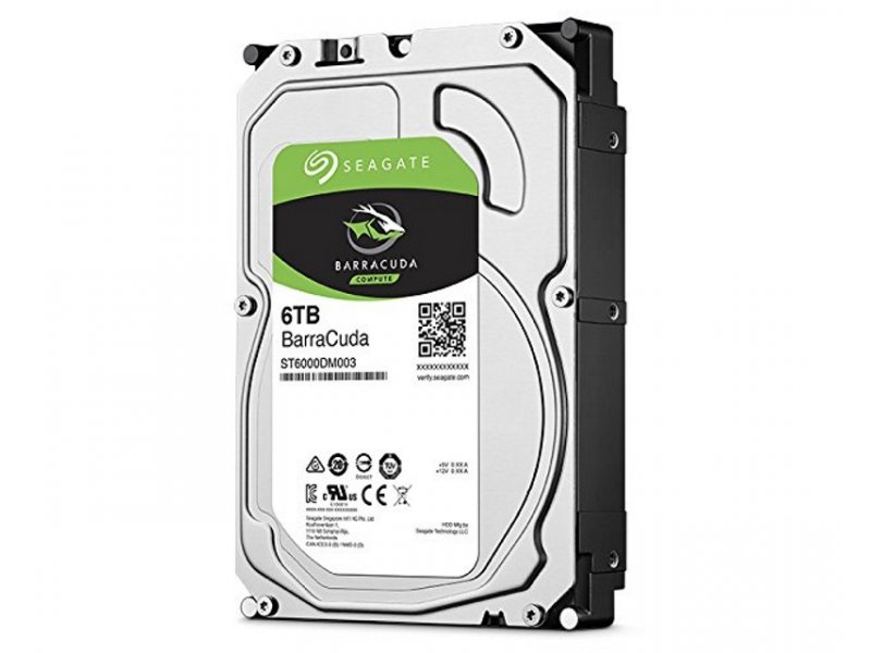 SEAGATE 6TB 3.5” SATA III 256MB 5.400 ST6000DM003 Barracuda