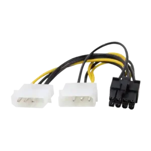 Kabl za napajanje VGA 8 pina na 2 x Molex Linkom