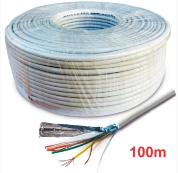 KABL-Alarmni kabal 6×0.22 CU-bakarni, sa folijom 100m