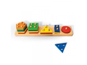 VIGA Geometrijska umetaljka oblici i boje