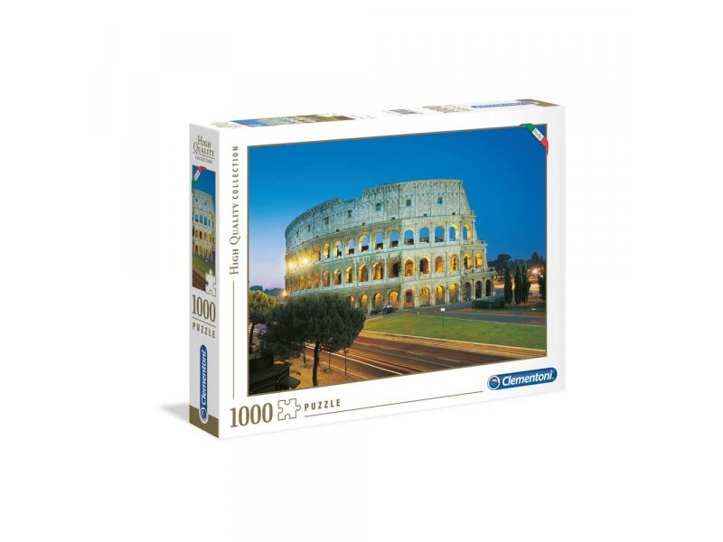 CLEMENTONI PUZZLE 1000 ITALIAN COLLECTION – ROMA- COLO