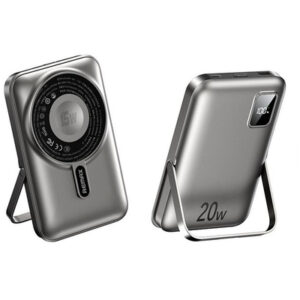USB POWERBANK REMAX RPP-695-3 in 1 15W wireless charging power bank with foldable holder