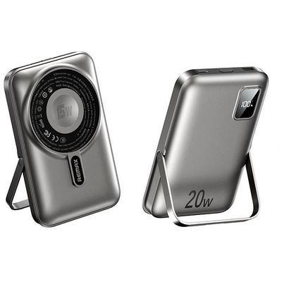 USB POWERBANK REMAX RPP-695-3 in 1 15W wireless charging power bank with foldable holder