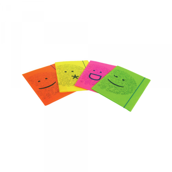 Fascikla sa gumicom Fellowes Shock&Smile miks boja 0207001