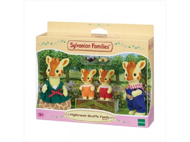 SYLVANIAN Highbranch giraffe family ( EC5639 )