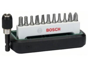 BOSCH 12-delni set bitova odvrtača Standard, mešani (S, PH, PZ, HEX, T) 2608255995