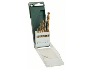 BOSCH 6-delni set burgija za metal HSS-TiN, DIN 338  2609255113