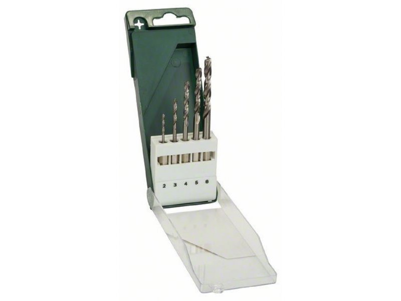 BOSCH 609255326, 5-delni set burgija za drvo sa šestostranim prihvatom