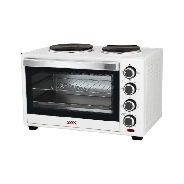 Električni šporet stoni mini MAX  MMO-38L-H300W  širina 53cm/2x strujna ringla