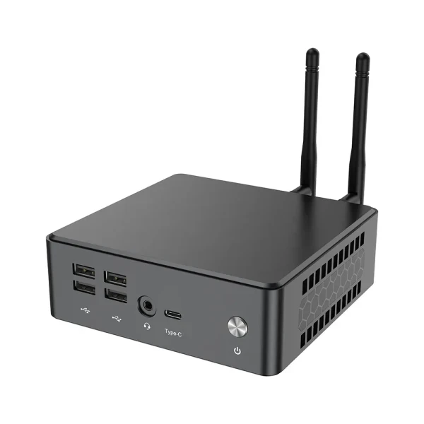 Mini PC Zeus MPI12 Intel i5-1235U 10C 4.4 GHz/DDR4 16GB/M.2 256GB/LAN/Dual WiFi/BT/HDMI/DP/USB C