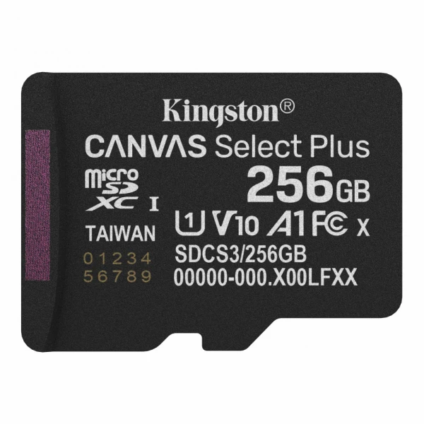Micro SD Card 256GB Kingston SDCS3/256GBSP class 10