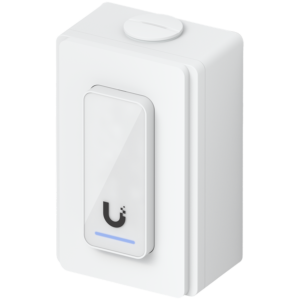 Ubiquiti UACC-READER-JB-W Junction box for UniFi Access Readers and Intercom Viewers that support flat surface mounting and attachment to 3/4' conduit