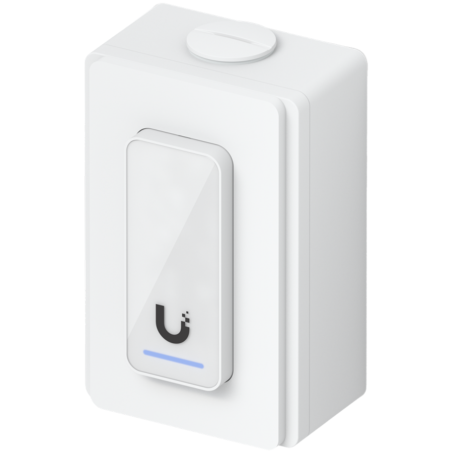 Ubiquiti UACC-READER-JB-W Junction box for UniFi Access Readers and Intercom Viewers that support flat surface mounting and attachment to 3/4′ conduit