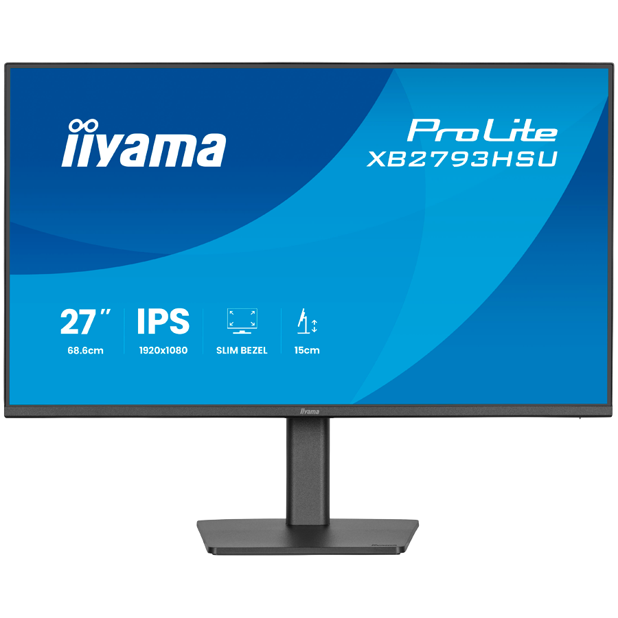IIYAMA Monitor LED XB2793HSU-B1 27′ IPS 1920×1080 120Hz, 16:9. 350cd