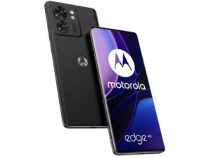 MOTOROLA Refurbished edge 40 8/256GB Jet Black DS 5G B Grade